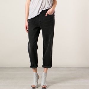 J brand Ace Mid-rise Cropped Boyfriend Jeans